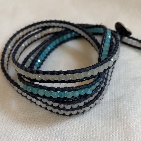 Chan Luu 5 wrap leather bracelet - Picture 4 of 4